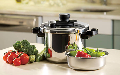 Stainless steel cooker